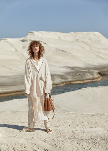 Numéro Huit – Camel texturé