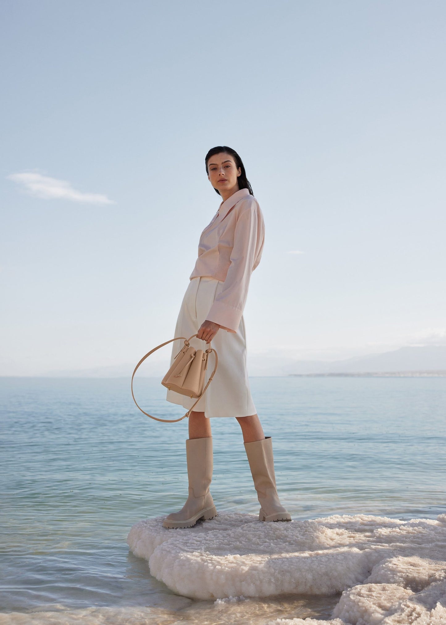 Numéro Huit Mini – Beige Texturé