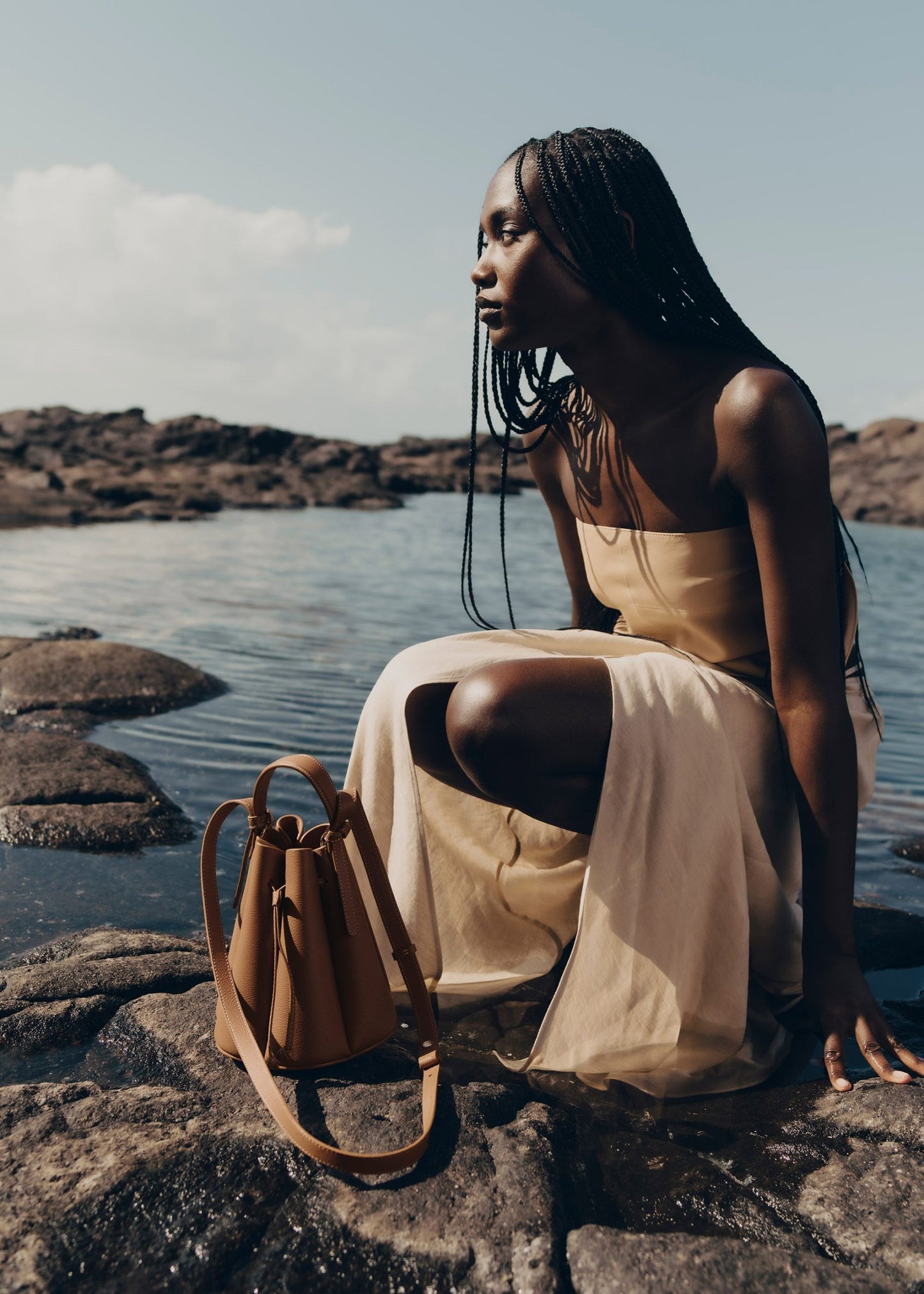 Numéro Huit Mini – Camel Texturé