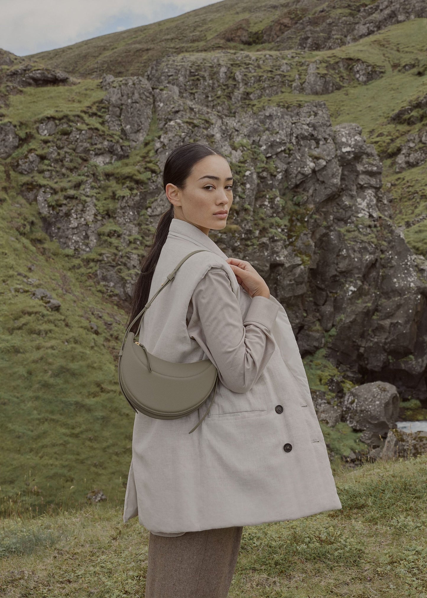 Numéro Dix – Olive texturée