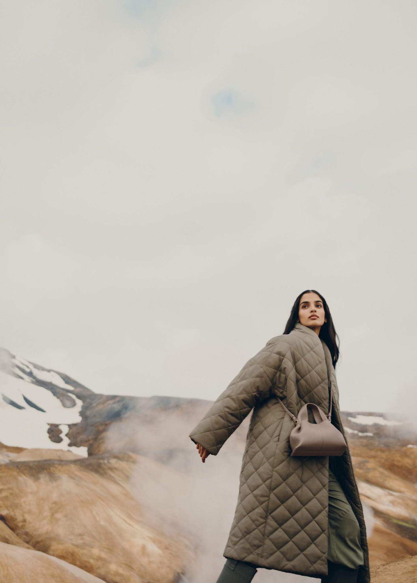 Numéro Neuf Mini – Taupe Texturé