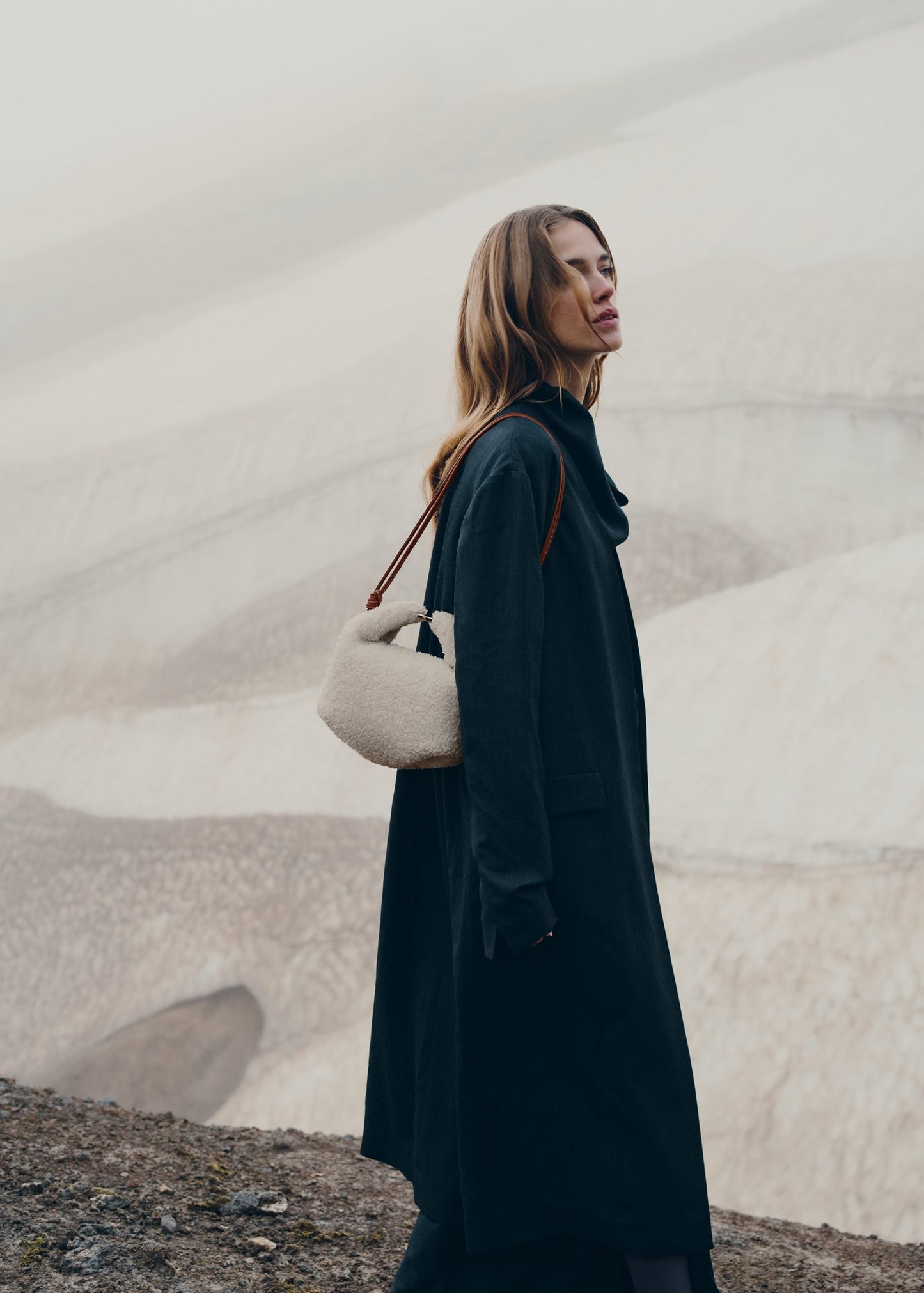 Béri – Peau lainée écrue