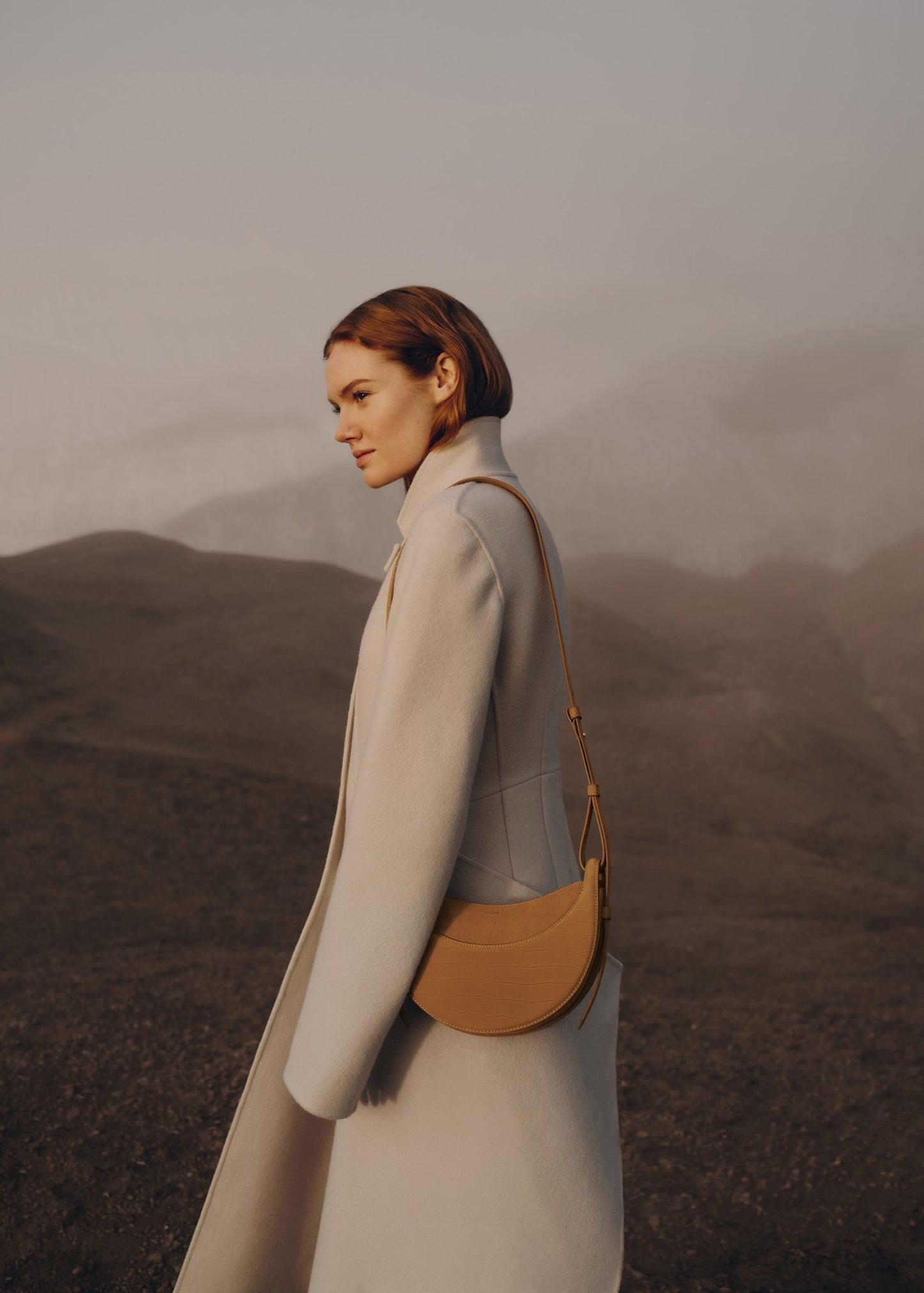 Numéro Dix – Crocodile Nubuck Cannelle