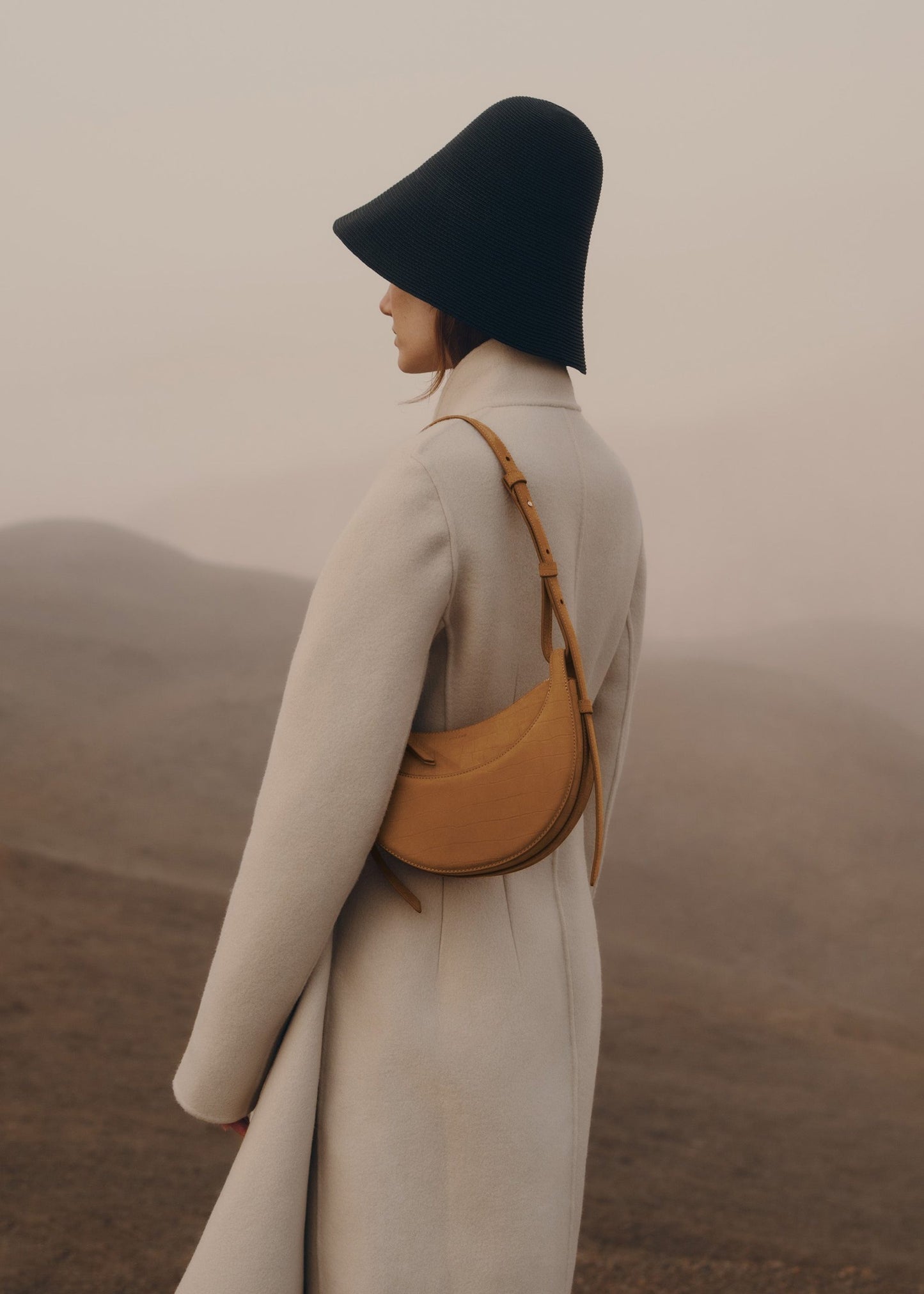 Numéro Dix – Crocodile Nubuck Cannelle