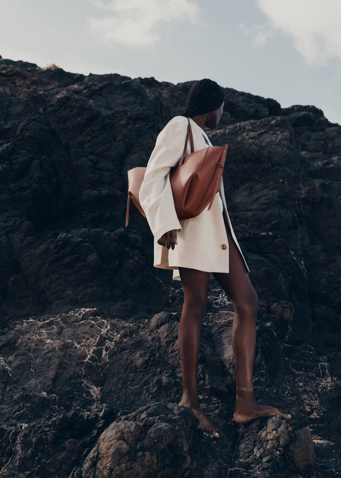 Cyme – Cognac texturé