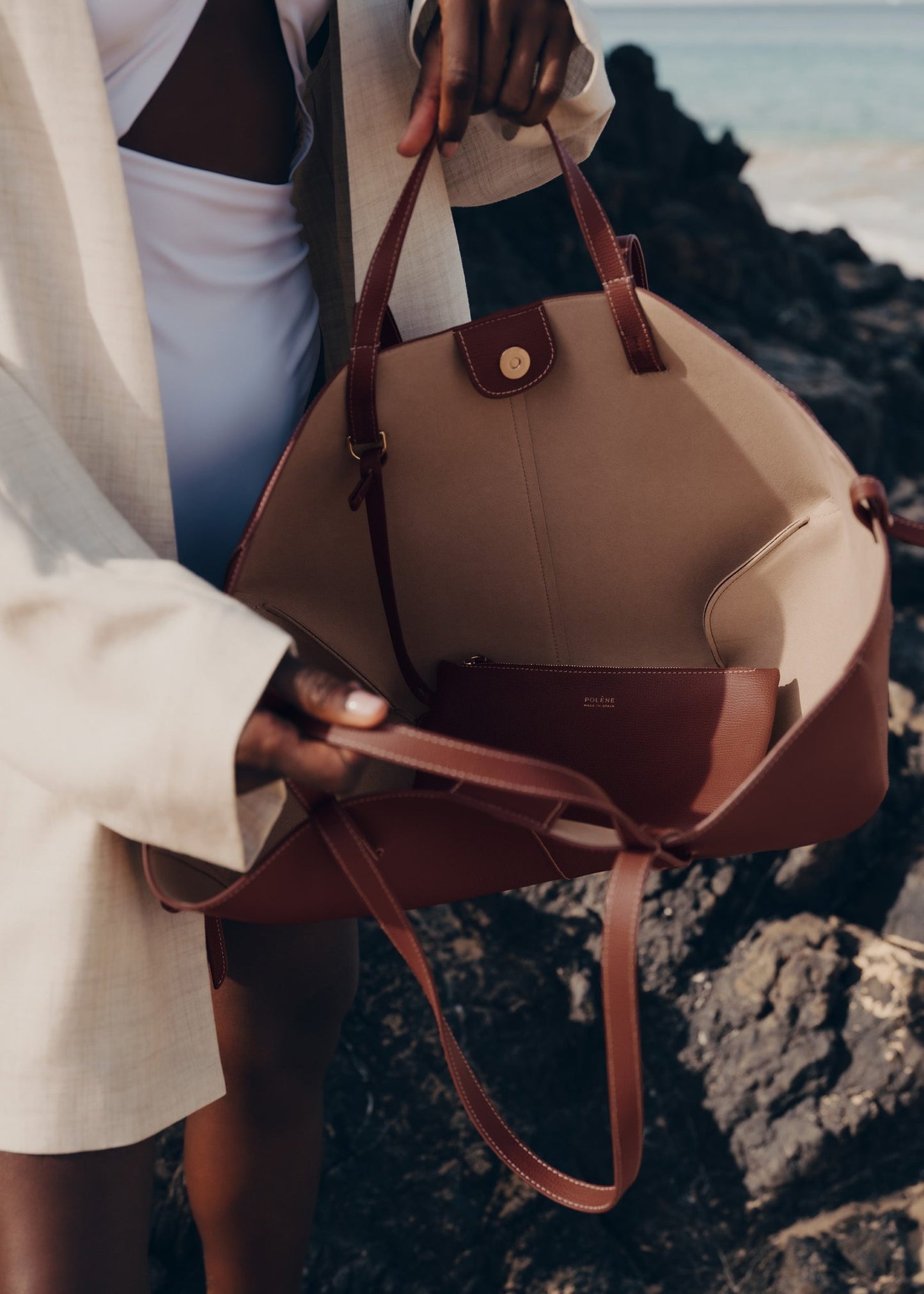 Cyme – Cognac texturé